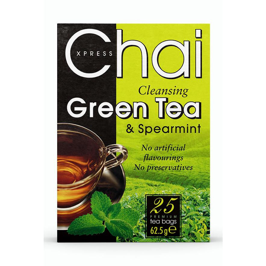 ChaiXpress Spearmint Green Tea Ayur