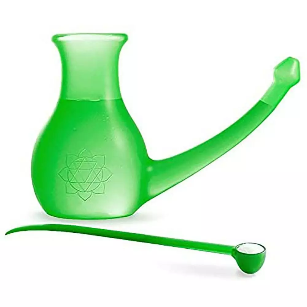 Neti Pot Nosebuddy Green