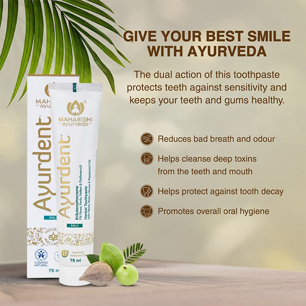 Maharishi Ayurveda - Ayurdent Toothpaste Mild, 75 ml