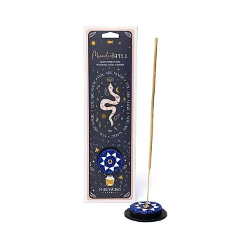 Incense Celestial Magic Moondust Spell + incense holder
