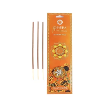 Incense Manipura chakra green tea & lemongrass