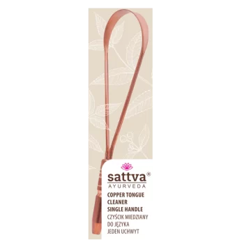 SATTVA COPPER TONGUE CLEANER SINGLE HAND