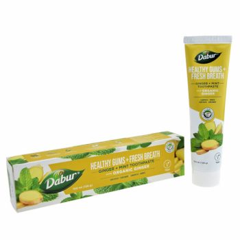 Dabur Herbal Ginger + Mint Toothpaste, 100 ml (128 g)
