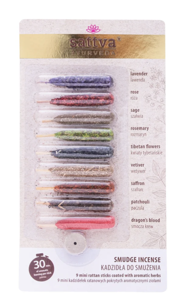 SATTVA INCENSE SMUGE 9szt