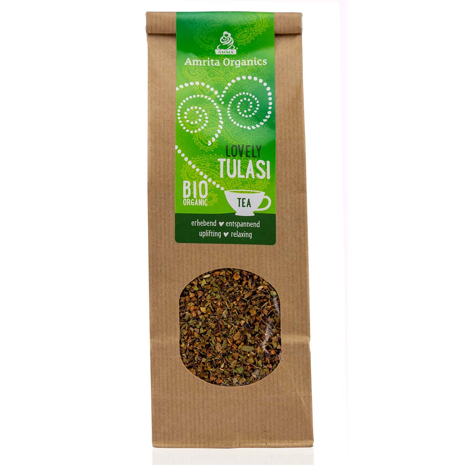 Lovely Tulsi Tea Amrita Organics, 50 g (loose)